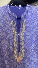 Load image into Gallery viewer, Purple Kurti
