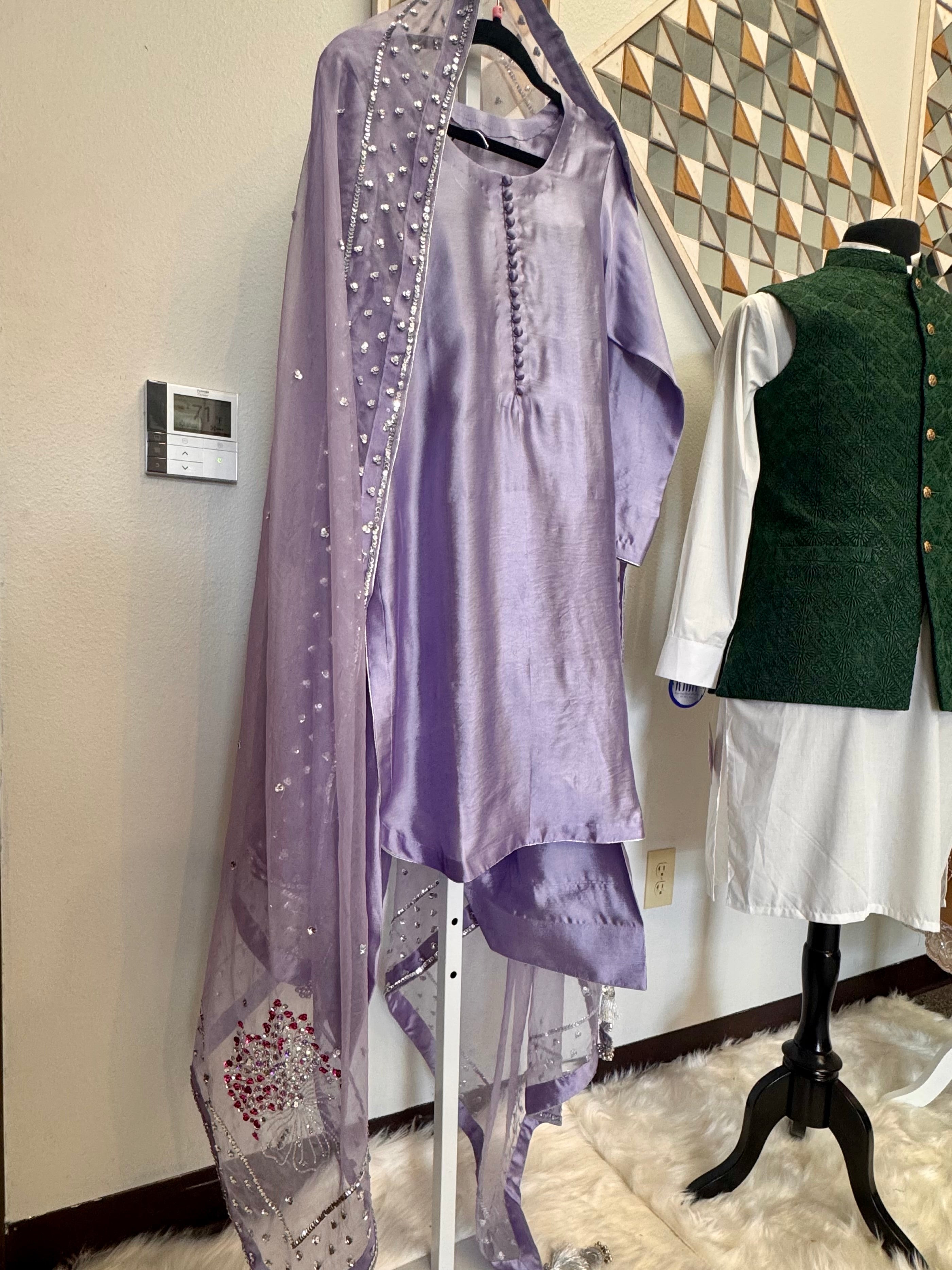 Farshi set- lilac