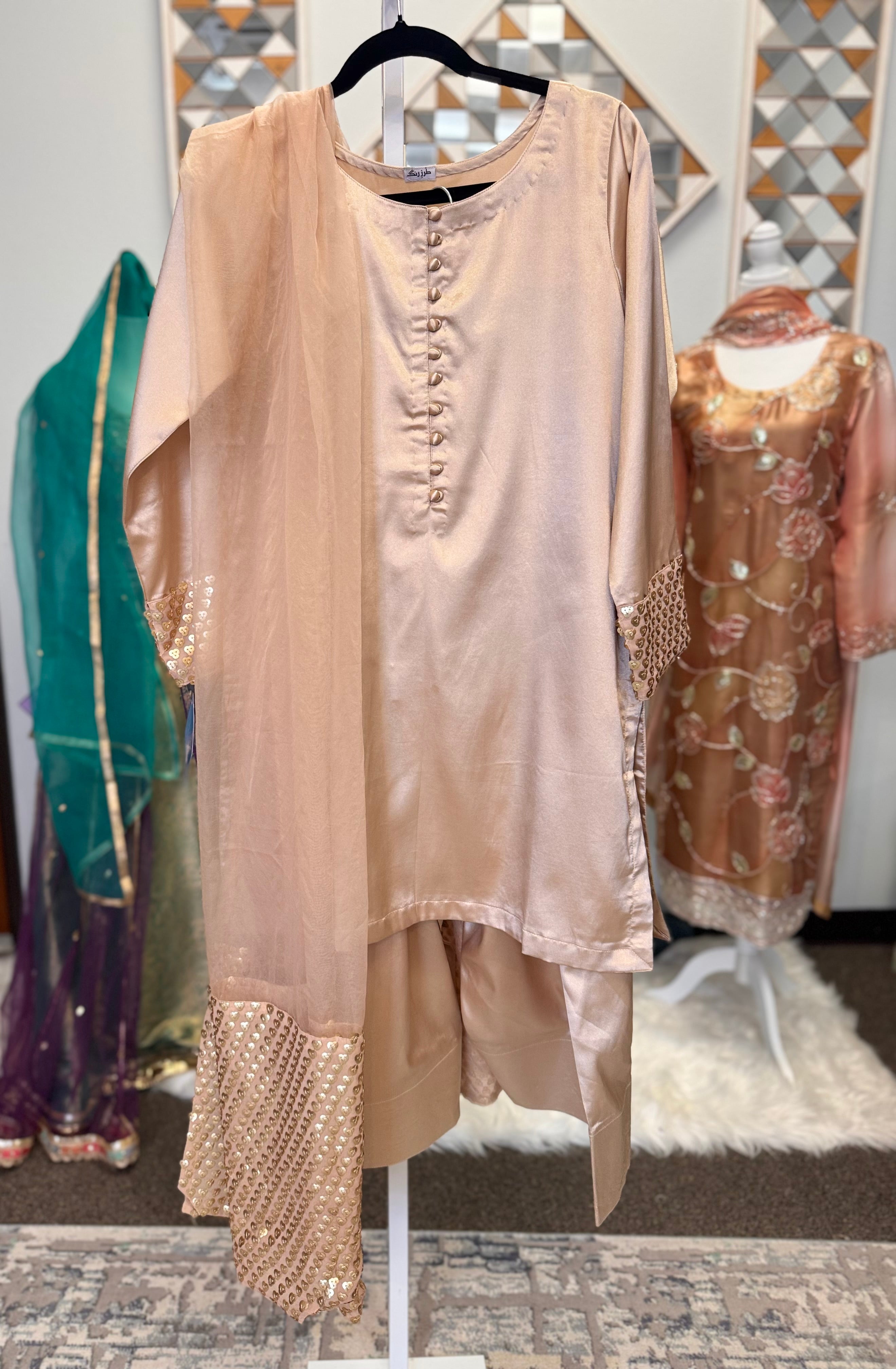 Farshi set- Gold