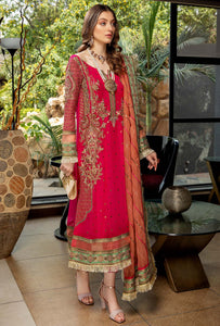 EMBROIDERED HAND WORK CHIFFON DJW-10