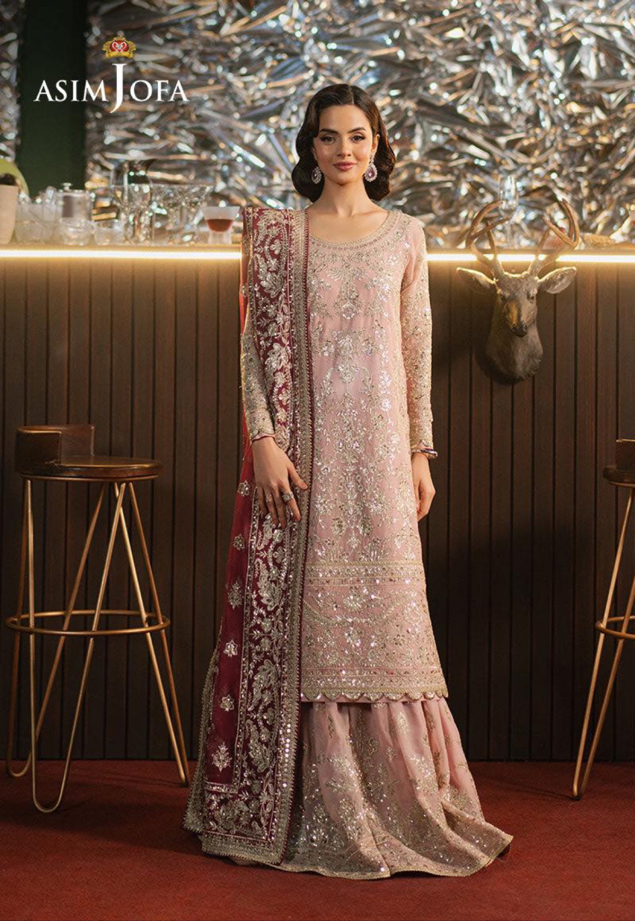 Asim Jofa Blush Pink