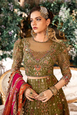 Load image into Gallery viewer, 3 Piece Unstitched Embroidered Organza Suit | BD-2906
