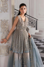 Load image into Gallery viewer, 3 Piece Unstitched Embroidered Net Suit | BD-3002
