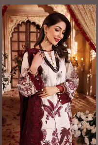 Embroidered Luxury Cotton Suit