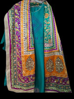 Load image into Gallery viewer, Pure Raw Silk Suits with Embroided Dupattas
