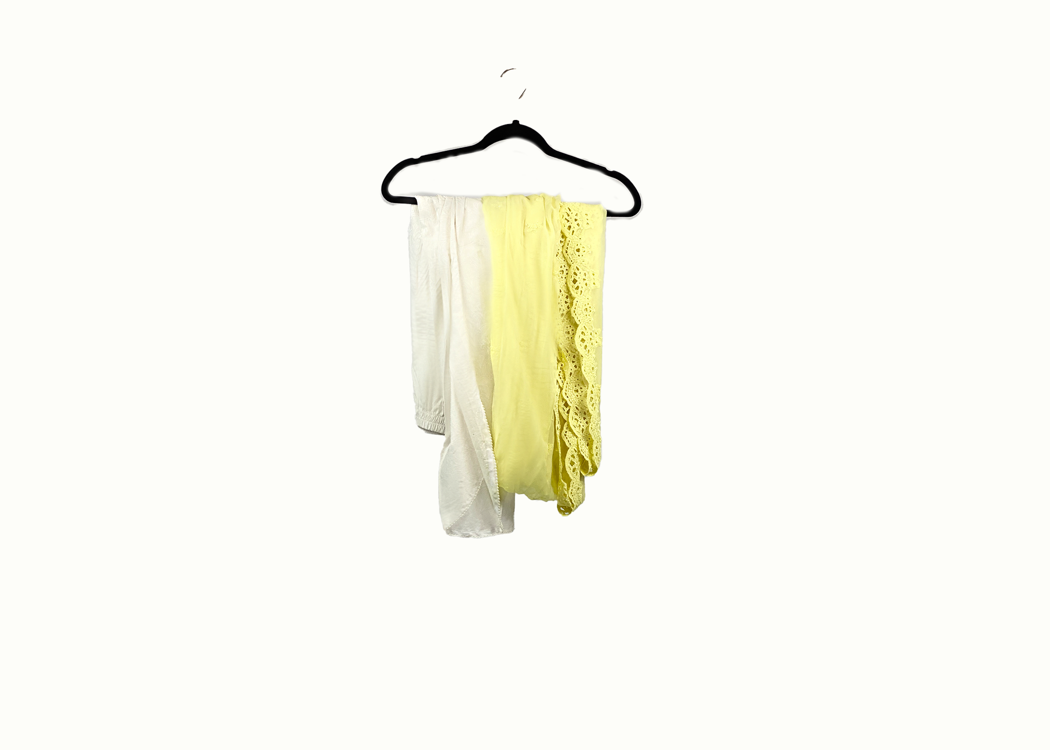 Maria B. 3-Piece Yellow Linen With Tulip Pants