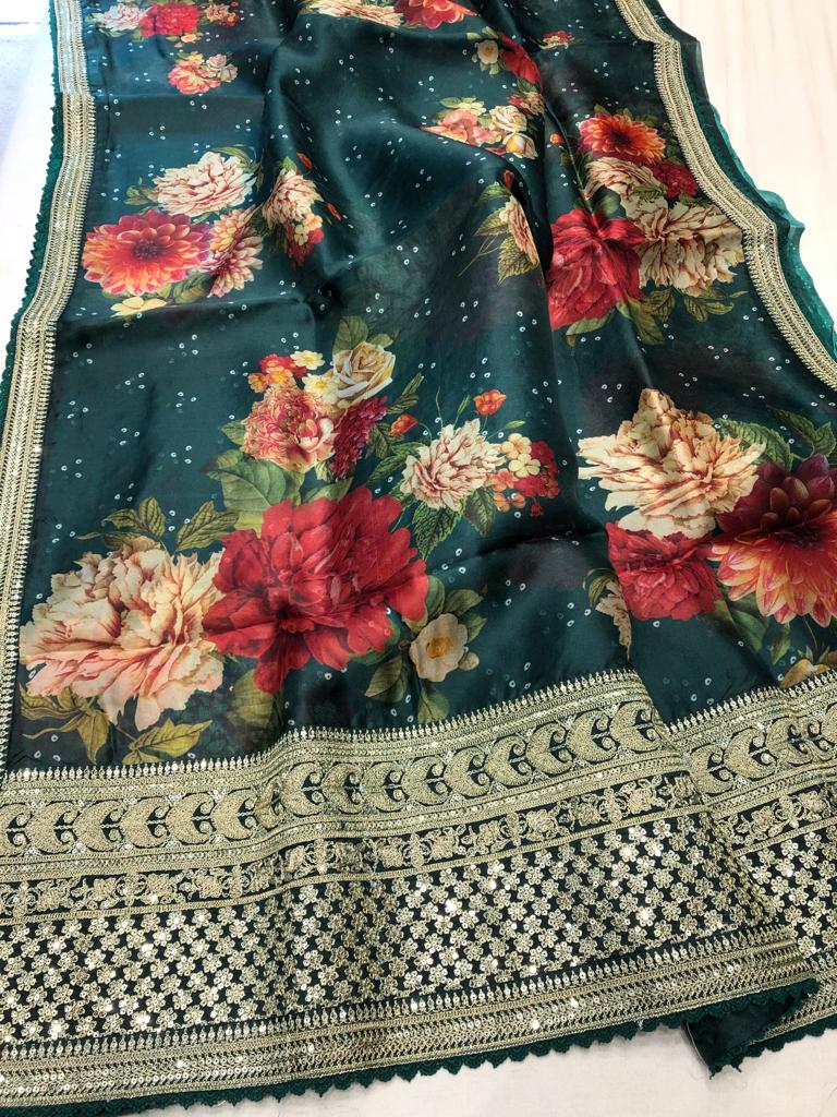 Organza Silk Saree