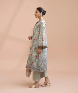 DIGITAL PRINTED EMBROIDERED LAWN SUIT