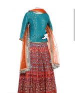 Load image into Gallery viewer, Green Lehnga Choli
