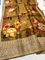 Load image into Gallery viewer, Organza Silk Saree
