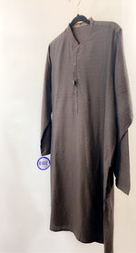 Load image into Gallery viewer, Men’s Brown Kurta With White Shalwar
