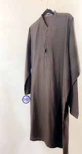 Men’s Brown Kurta With White Shalwar