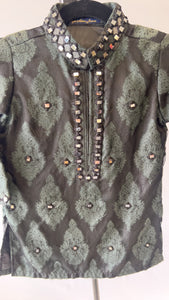 Black Mirrored Dress- Boys